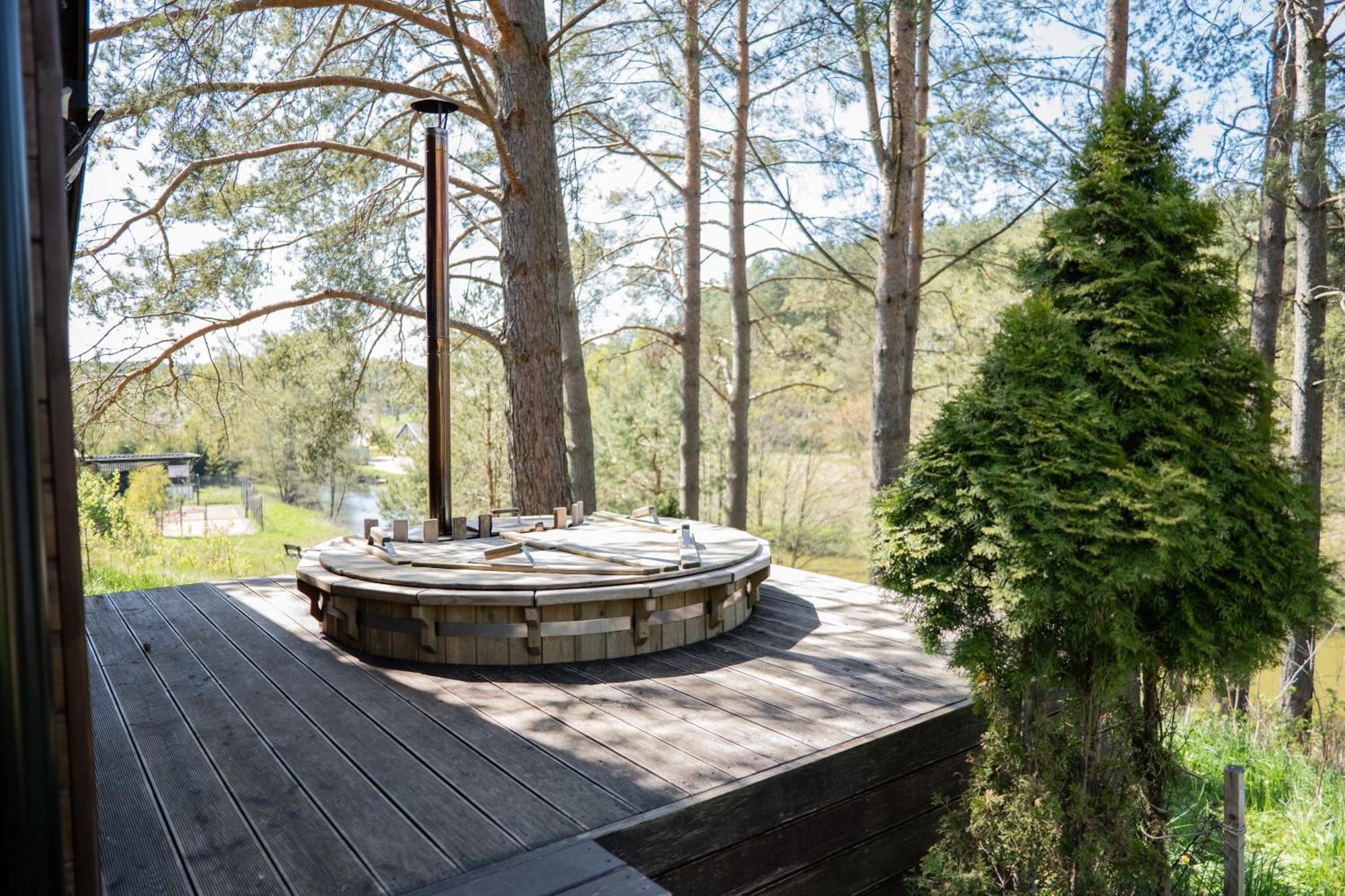 Dom Pod Klonem Na Kaszubach Villa Kościerzyna Exteriör bild