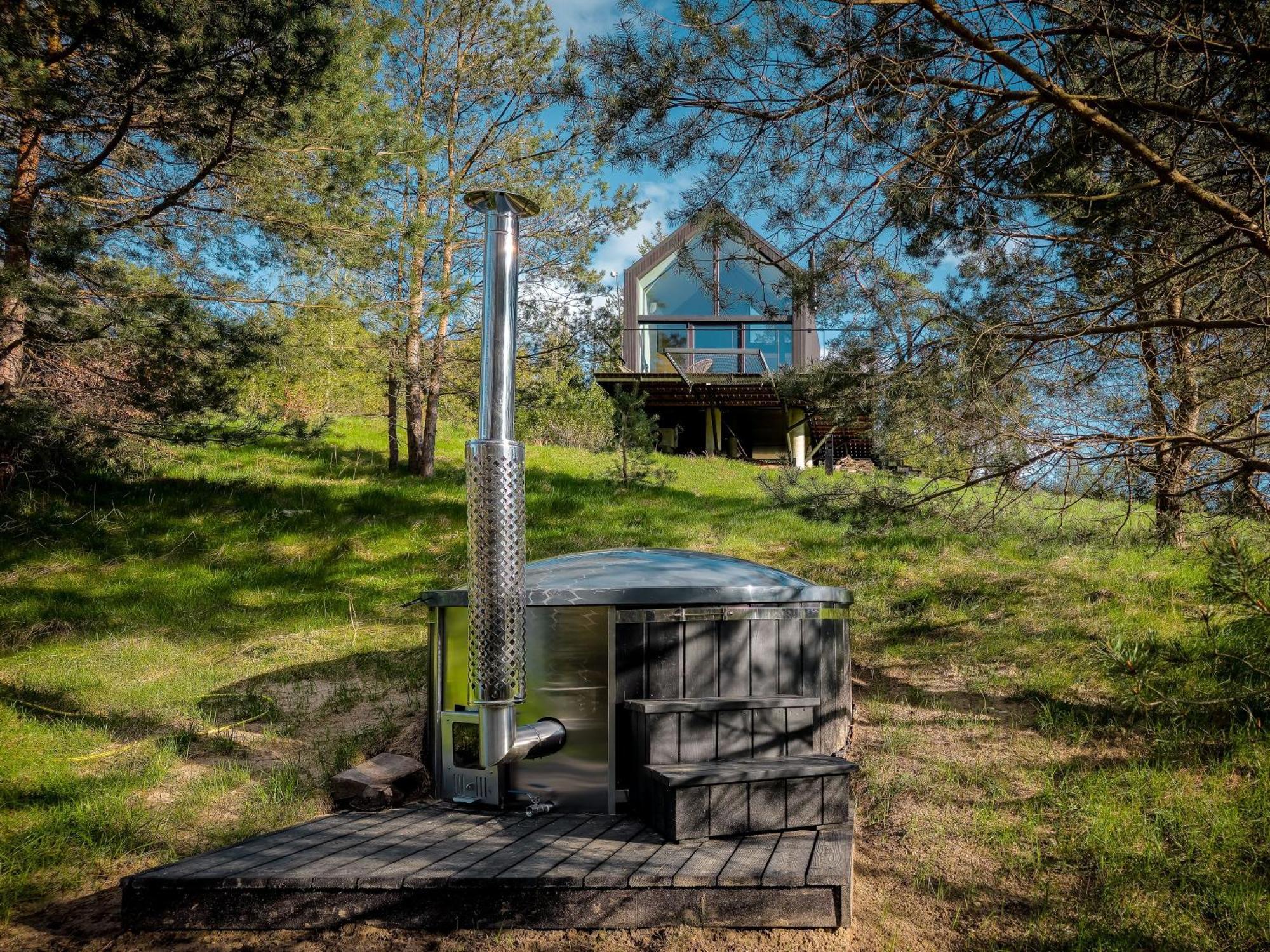 Dom Pod Klonem Na Kaszubach Villa Kościerzyna Exteriör bild