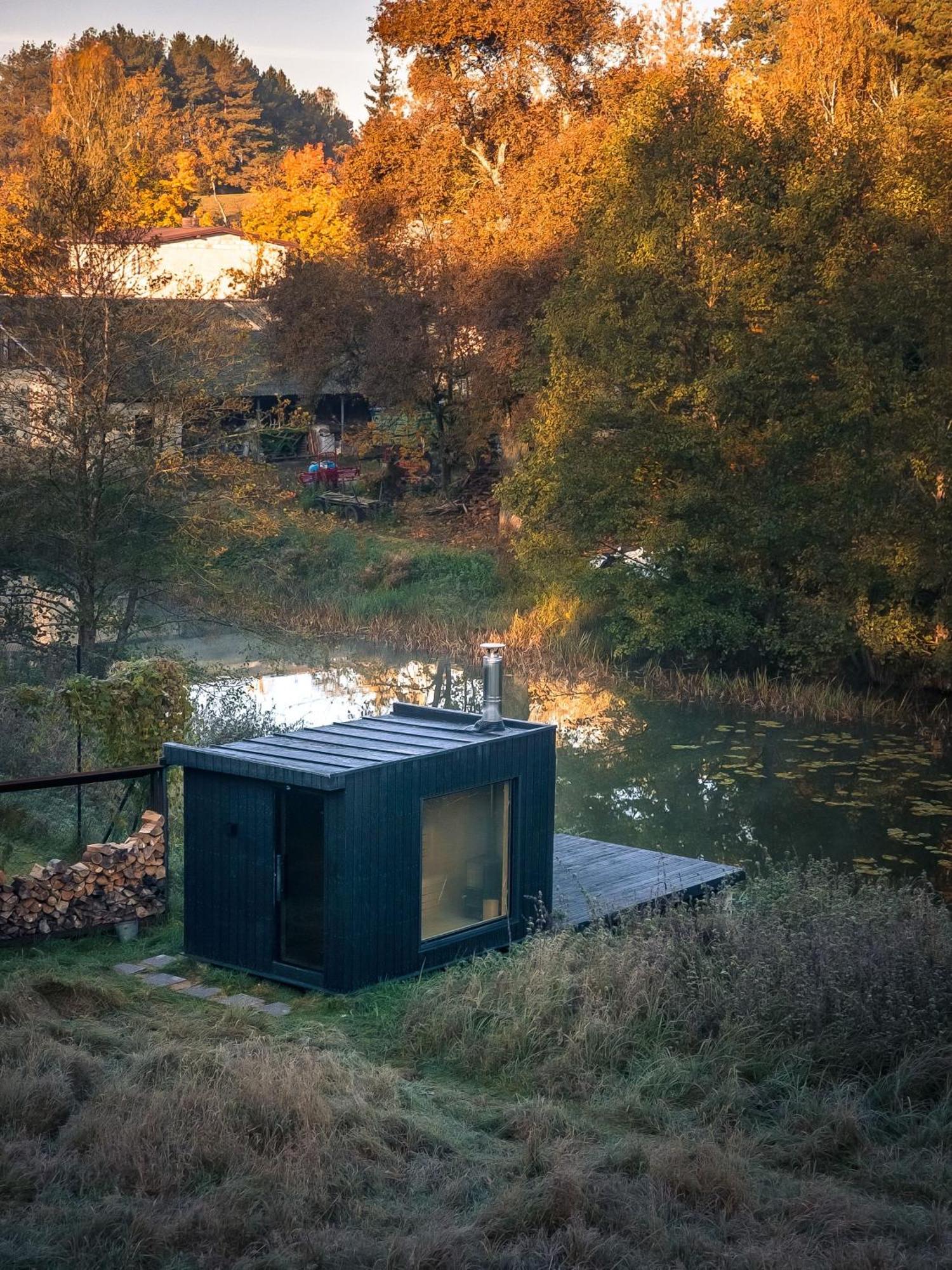 Dom Pod Klonem Na Kaszubach Villa Kościerzyna Exteriör bild