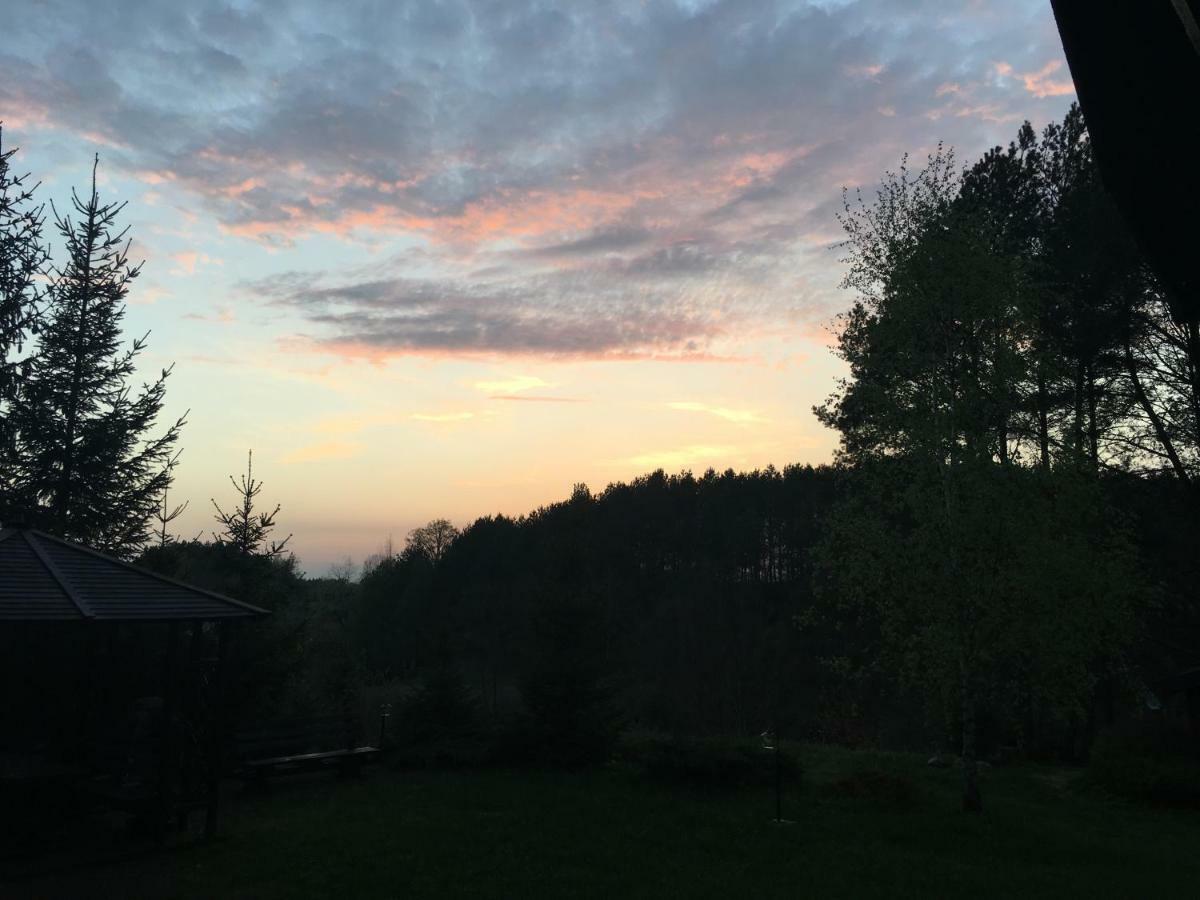 Dom Pod Klonem Na Kaszubach Villa Kościerzyna Exteriör bild
